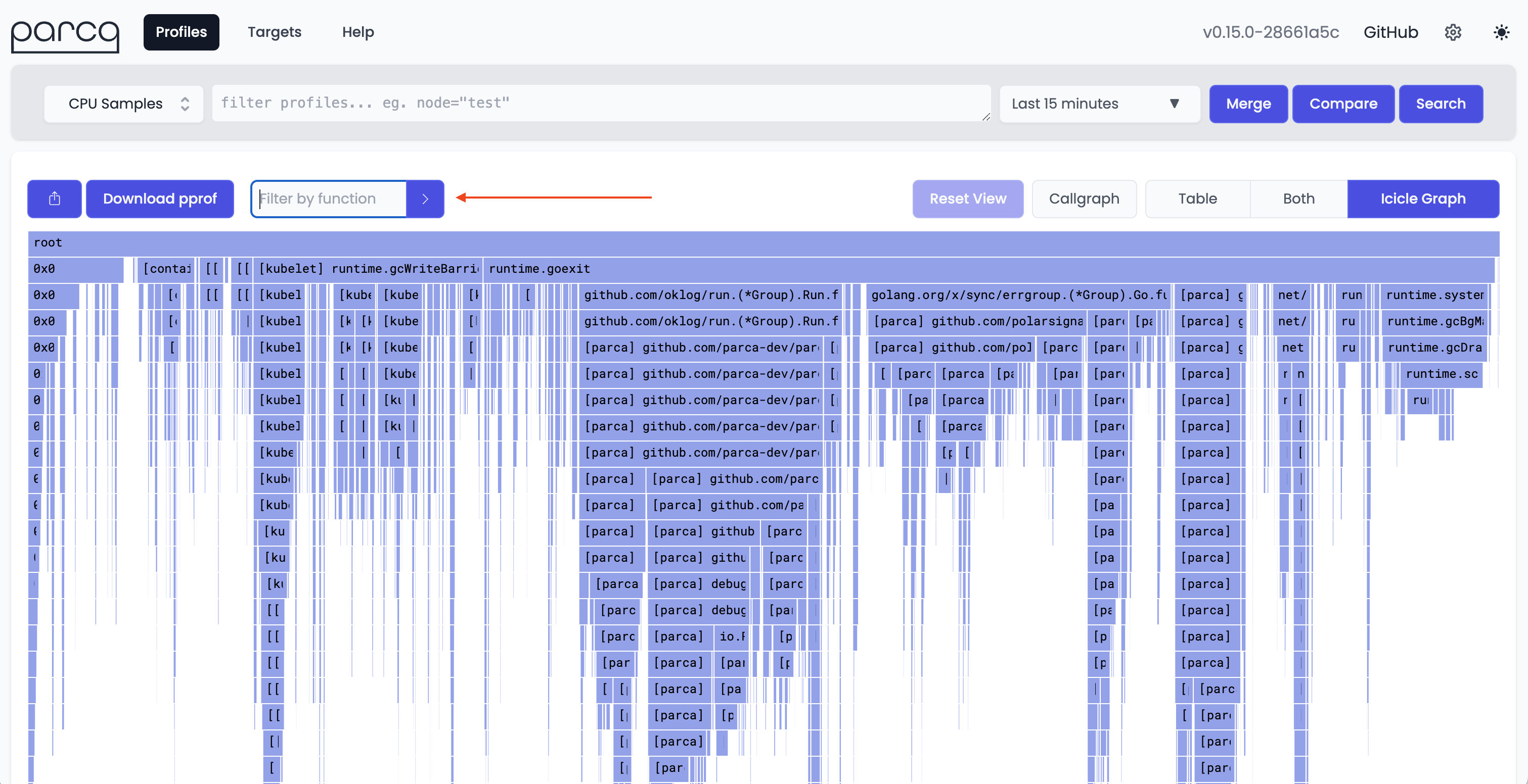 Filter By Function Input